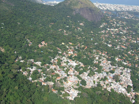 expansão da favela
