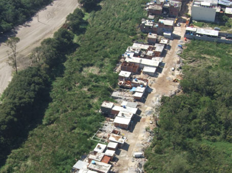 favela no lugar da mata